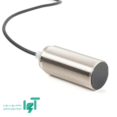 سنسور القایی استوانه‌ای امرن E2B-M30KS15-WP-C1 2M با اتصال کابلی